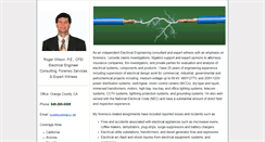 Desktop Screenshot of forensicelectrical.com